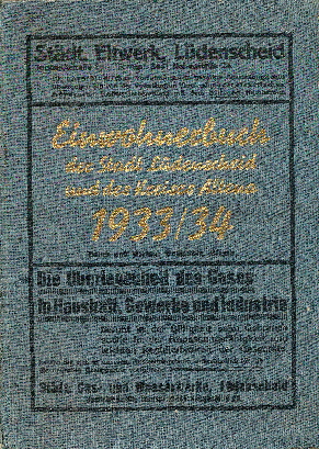 Einwohnerbuch 1933